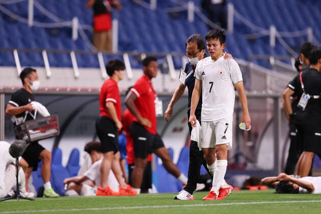 Takefusa Kubo (JPN), AUGUST 6, 2021 - Football Soccer : Men s 3rd Place Match match between Mexico 3-1 Japan during the Tokyo 2020 Olympic Games, Olympische Spiele, Olympia, OS at the Saitama Stadium in Saitama, Japan. Noxthirdxpartyxsales  (166591514)