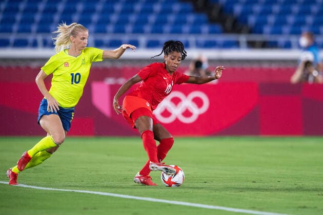 Tokyo 2020 in 2021, Football, Womens final, Sweden - Canada