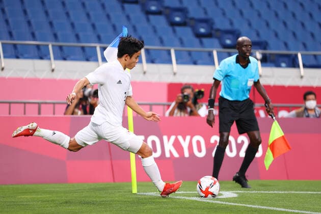 Takefusa Kubo (JPN), AUGUST 6, 2021 - Football Soccer : Men s 3rd Place Match match between Mexico 3-1 Japan during the Tokyo 2020 Olympic Games, Olympische Spiele, Olympia, OS at the Saitama Stadium in Saitama, Japan. Noxthirdxpartyxsales  (166601299)