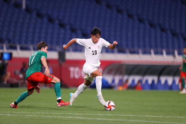 Daichi Hayashi (JPN), AUGUST 6, 2021 - Football Soccer : Men s 3rd Place Match match between Mexico 3-1 Japan during the Tokyo 2020 Olympic Games, Olympische Spiele, Olympia, OS at the Saitama Stadium in Saitama, Japan. Noxthirdxpartyxsales  (166601389)