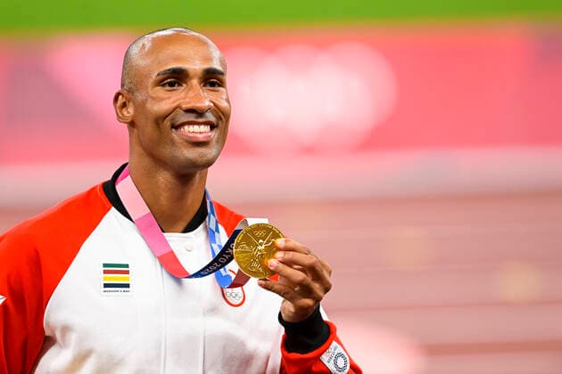 Damian Warner (can) - Medaille d or Decathlon ATHLETISME : Jeux Olympiques - Tokyo 2020 - 06 08 2021 JBAutissier Panoramic 