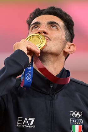 Massimo Stanio (Ita) - Medaille d Or 20km Marche messieurs ATHLETISME : Jeux Olympiques - Tokyo 2020 - 06 08 2021 JBAutissier Panoramic 