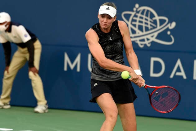 August 6, 2021, San Jose, California, USA: San Jose, California, U.S. - ELENA RYBAKINA defeated Danielle Collins to advance to the semi-finals on Saturday at the Mubadala Silicon Valley Classic tournament Friday. San Jose USA - ZUMAw332 20210806_zap_w332_056 Copyright: xNealxWatersx
