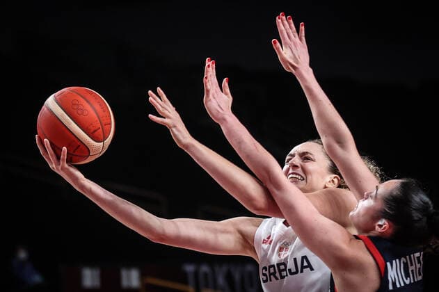 Tokyo 2020 in 2021, Basketball Women, Match for 3rd place, Serbia - France