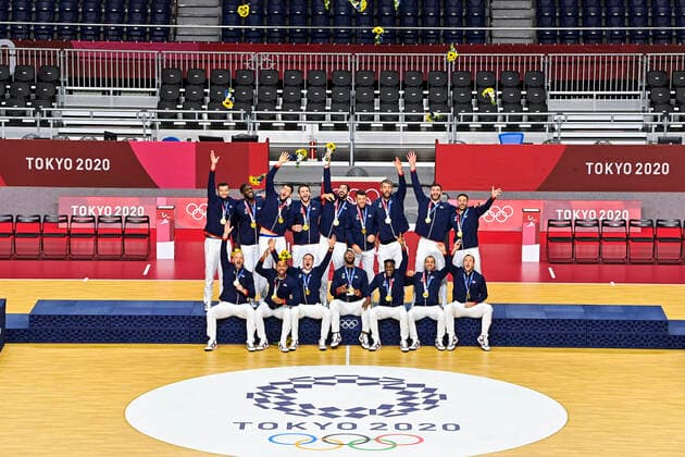 Tokyo 2020 in 2021, handball, men, award ceremony