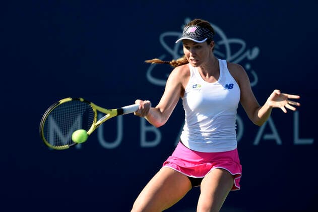 Tennis, WTA tournament in San Jose, final, Danielle Collins defeats Daria Kasatkina