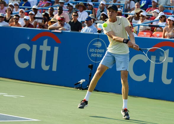 August 8, 2021, Washington, D.C, U.S: JANNIK SINNER of Italy in the final of the Citi Open tennis tournament in Washington D.C. Washington U.S. - ZUMAl132 20210808_zap_l132_006 Copyright: xChristopherxLevyx