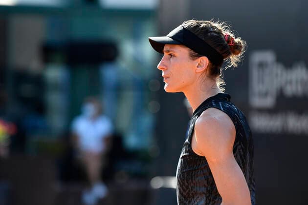 WTA, Tennis Damen Tour Winners Open Final Portrait of Andrea Petkovic during the game against Mayar Sherif, Singles, Center Court, Final at Winners Open from Cluj-Napoca, Romania, 8 August 2021 Cluj-Napoca Romania buboi-notitle210808_nps4m  Copyright: xFlaviuxBuboix