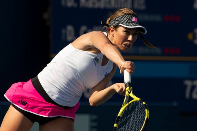 August 08, 2021: Danielle Collins (USA) defeated Daria Kasatkina (RUS) 63 67(10) 61 in the finals of the Mubadala Silicon Valley Classic at San Jose State University in San Jose, California. TennisClix CSM San Jose USA - ZUMAc04_ 20210808_zaf_c04_165 Copyright: xMalxTaamx