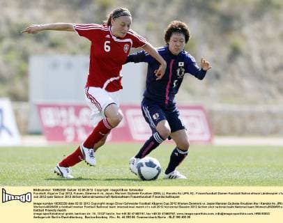 Football, Women, Algarve Cup, Denmark - Japan 0:2