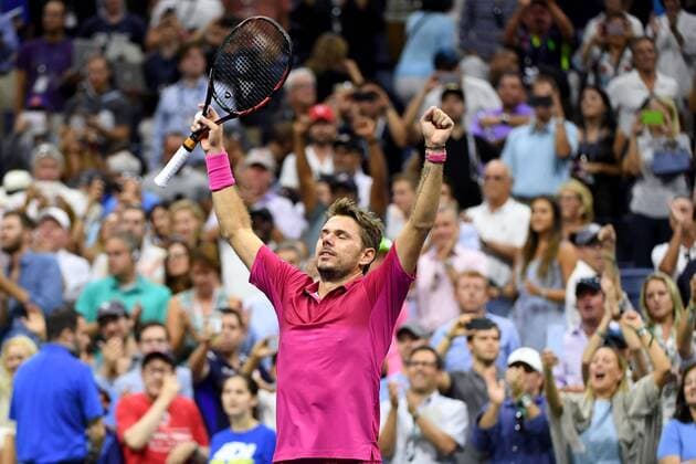 Mandatory Credit: Photo by Mike Frey BPI Shutterstock (5895836eu) Stan Wawrinka celebrates becoming the US Open Champion 2016 after defeating Novak Djokovic in the final at the Billie Jean King National Tennis Centre, Queens, New York on the 11th September 2016 Tennis - US Open 2016 Day Fourteen Flushing Meadows US Open, New York, United States - 11 Sep 2016 Tennis - US Open 2016 Day Fourteen Flushing Meadows US Open, New York, United States - 11 Sep 2016  Copyright: xMikexFrey BPI Shutterstockx 5895836eu