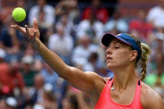 Mandatory Credit: Photo by Mike Frey BPI Shutterstock (5895565bj) Angelique Kerber in action against Karolina Pliskova in the Women s Singles Final of the US Open 2016 at the Billie Jean King National Tennis Centre, Queens, New York on the 10th September 2016 Tennis - US Open 2016 Day Thirteen Flushing Meadows US Open, New York, United States - 10 Sep 2016 Tennis - US Open 2016 Day Thirteen Flushing Meadows US Open, New York, United States - 10 Sep 2016  Copyright: xMikexFrey BPI Shutterstockx 5895565bj