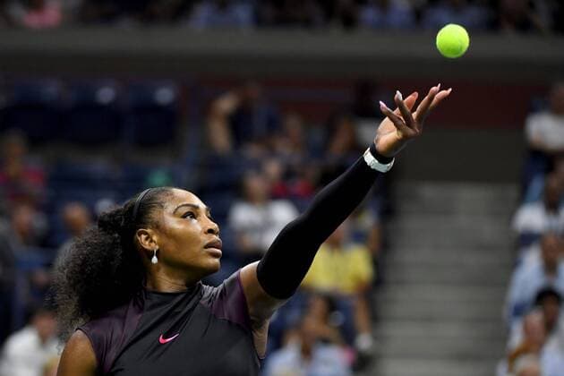 Mandatory Credit: Photo by Mike Frey BPI Shutterstock (5894731bd) Serena Williams in action against Karolina Pliskova in the Women s Singles Semi-Final of the US Open 2016 at the Billie Jean King National Tennis Centre, Queens, New York on the 8th September 2016 Tennis - US Open 2016 Day Eleven Flushing Meadows US Open, New York, United States - 08 Sep 2016 Tennis - US Open 2016 Day Eleven Flushing Meadows US Open, New York, United States - 08 Sep 2016  Copyright: xMikexFrey BPI Shutterstockx 5894731bd