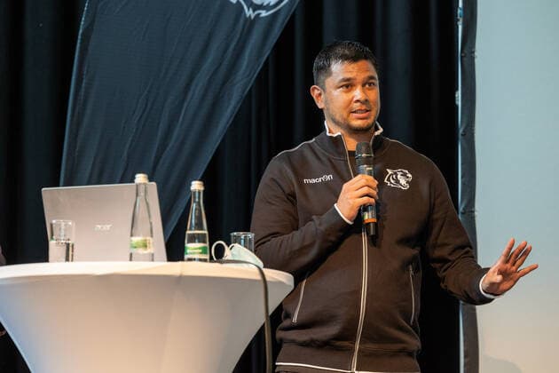 Daniel Jansson Tigers Tuebingen, Head Coach Tigers Tuebingen Strategy Presentation, Tuebingen, 10 08 2021 Tuebingen Copyright: xDennisxDuddek xEibnerxPressefotox EP_DDK