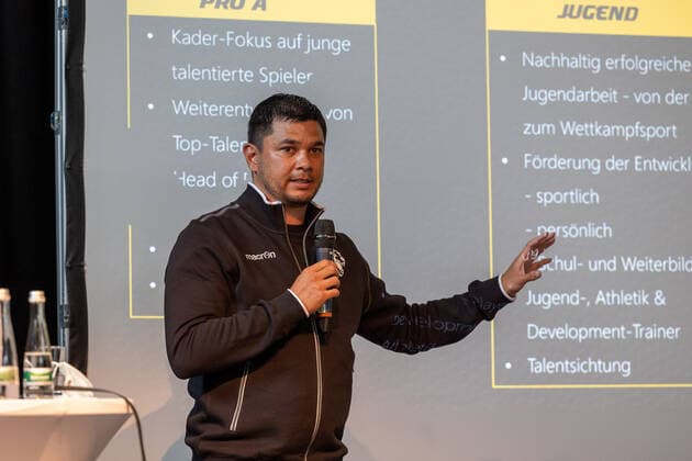 Daniel Jansson Tigers Tuebingen, Head Coach Tigers Tuebingen Strategy Presentation, Tuebingen, 10 08 2021 Tuebingen Copyright: xDennisxDuddek xEibnerxPressefotox EP_DDK