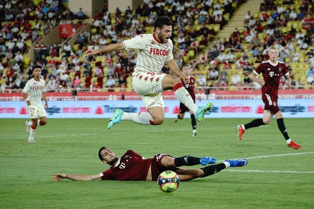 Sport Bilder des Tages Kevin Volland (AS Monaco) FOOTBALL : AS Monaco vs Prague - Ligue des champions tour preliminaire - Monaco - 10 08 2021 NorbertScanella PanoramiC 
