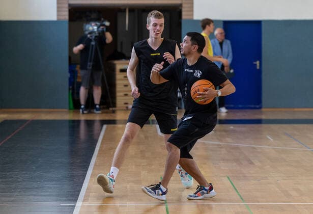 Basketball 2 Bundesliga 2021 2022 11 08 21 Training start Daniel Jansson Tigers Tuebingen, Head Coach Tigers Tuebingen Training start, Tuebingen, 11 08 2021 Tuebingen. Copyright: xDennisxDuddek xEibnerxPressefotox EP_DDK