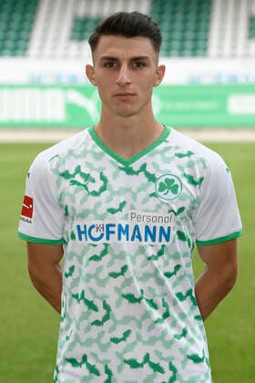 10 08 2021 SpVgg Greuther Fürth Kleeblatt Spielvereinigung 1 Football Bundesliga Season 2021 2022 photo appointment portrait appointment single photo portrait portrait head shot Mert Yusuf Torlak 39, SpVgg Greuther Fürth