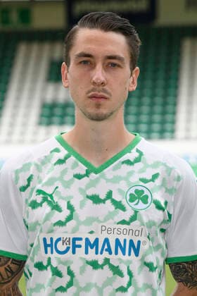 10 08 2021 SpVgg Greuther Fürth Kleeblatt Spielvereinigung 1 Football Bundesliga Season 2021 2022 photo appointment portrait appointment single photo portrait portrait head shot Adrian Fein 6, SpVgg Greuther Fürth