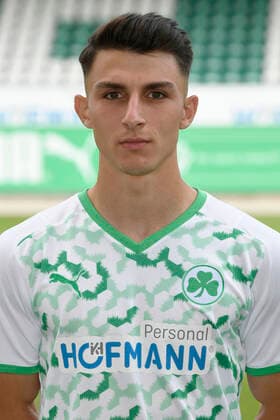 10 08 2021 SpVgg Greuther Fürth Kleeblatt Spielvereinigung 1 Football Bundesliga Season 2021 2022 photo appointment portrait appointment single photo portrait portrait head shot Mert Yusuf Torlak 39, SpVgg Greuther Fürth