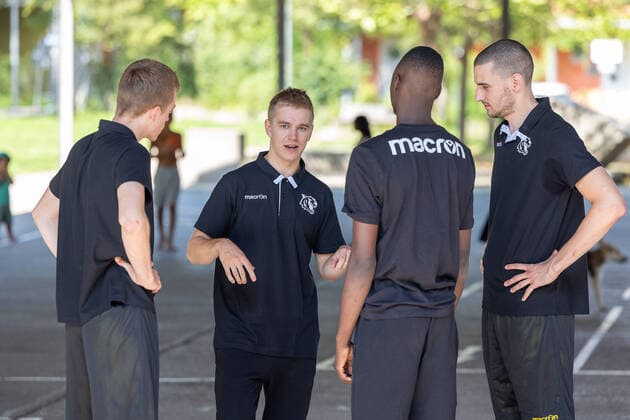 Basketball 2 Bundesliga 2021 2022 11 08 21 Training start Aatu Kivimäki Tigers Tuebingen Tigers Tuebingen Training start, Tuebingen, 11 08 2021 Tuebingen. Copyright: xDennisxDuddek xEibnerxPressefotox EP_DDK