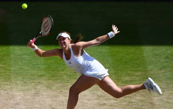 Mandatory Credit: Photo by Javier Garcia BPI Shutterstock (5746114bb) Anastasia Pavlyuchenkova in action during day nine of the 2016 Wimbledon Championships at the All England Lawn Tennis Club, Wimbledon, London on the 5th July 2016 Tennis - Wimbledon Championships 2016 Day Nine All England Lawn Tennis & Croquet Club, Church Rd, London, United Kingdom - 5 Jul 2016 Tennis - Wimbledon Championships 2016 Day Nine All England Lawn Tennis & Croquet Club, Church Rd, London, United Kingdom - 5 Jul 2016  Copyright: xJavierxGarcia BPI Shutterstockx 5746114bb
