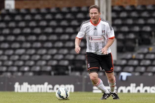 Mandatory Credit: Photo by Ben Queenborough BPI Shutterstock (4786714ev) Fulham Legend Alan Neilson at the Shooting Stars Chase Cup 2015 - Celebrity match against Fulham Legends Shooting Star Chase Cup 2015 - Fulham All Stars v Sealand All Stars Craven Cottage, Stevenage Rd, London, United Kingdom - 23 May 2015 Editorial use only. No merchandising. For Football images FA and Premier League restrictions apply inc. no internet mobile usage without FAPL license - for details contact Football Dataco Shooting Star Chase Cup 2015 - Fulham All Stars v Sealand All Stars Craven Cottage, Stevenage Rd, London, United Kingdom - 23 May 2015 Editorial use only. No merchandising. For Football images FA and Premier League restrictions apply inc. no internet mobile usage without FAPL license - for details contact Football Dataco  Copyright: xBenxQueenborough BPI Shutterstockx 4786714ev