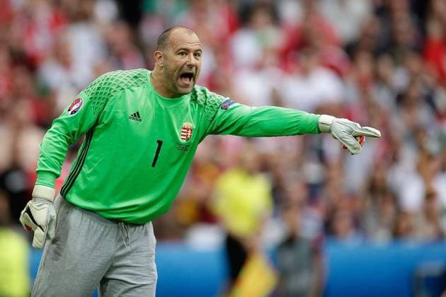 Mandatory Credit: Photo by Eric Verhoeven Soccrates Bpi Shutterstock (5735526mb) Gabor Kiraly of Hungary Football - UEFA European Championships 2016 Group Stage Group F Iceland v Hungary Stade Velodrome, Marseille, France - 18 Jun 2016 EDITORIAL USE ONLY No use with unauthorised audio, video, data, fixture lists, club league logos or live services. Online in-match use limited to 75 images, no video emulation. No use in betting, games or single club league player publications. Football - UEFA European Championships 2016 Group Stage Group F Iceland v Hungary Stade Velodrome, Marseille, France - 18 Jun 2016 EDITORIAL USE ONLY No use with unauthorised audio, video, data, fixture lists, club league logos or live services. Online in-match use limited to 75 images, no video emulation. No use in betting, games or single club league player publications.  Copyright: xEricxVerhoeven Soccrates Bpi Shutterstockx 5735526mb