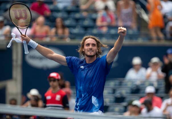 Tennis, ATP Tournament in Toronto, Ruud Casper - Stefanos Tsitsipas