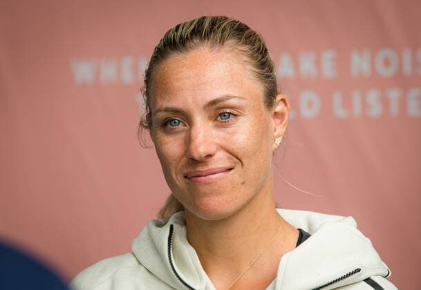 Mandatory Credit: Photo by Rob Prange Shutterstock (12284160f) Angelique Kerber of Germany during a video shoot at the 2021 Western & Southern Open WTA, Tennis Damen 1000 tennis tournament 2021 Western & Southern Open Pre Tournament - 13 Aug 2021 2021 Western & Southern Open Pre Tournament - 13 Aug 2021  Copyright: xRobxPrange Shutterstockx 12284160f