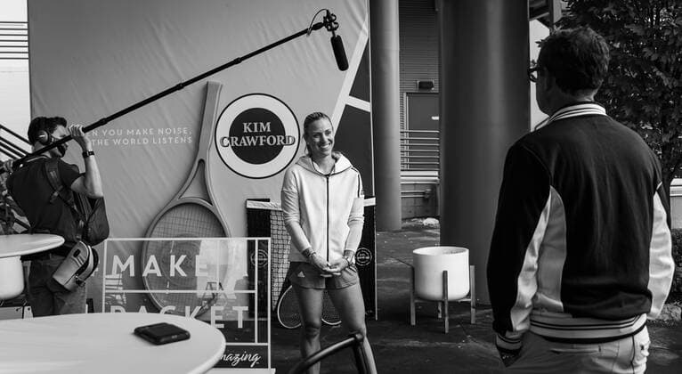 Mandatory Credit: Photo by Rob Prange Shutterstock (12284160h) Angelique Kerber of Germany during a video shoot at the 2021 Western & Southern Open WTA, Tennis Damen 1000 tennis tournament 2021 Western & Southern Open Pre Tournament - 13 Aug 2021 2021 Western & Southern Open Pre Tournament - 13 Aug 2021  Copyright: xRobxPrange Shutterstockx 12284160h