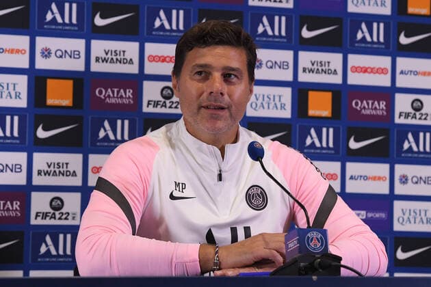 Paris 13 August 2021, training with Neymar and Leonel Messi and press conference Paris Saint Germain v l , coach Mauricio Pochettino Paris Saint Germain. Copyright: AntonioxBorga