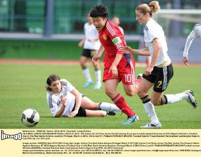 Football, Women, Algarve Cup, Germany - China 1:0