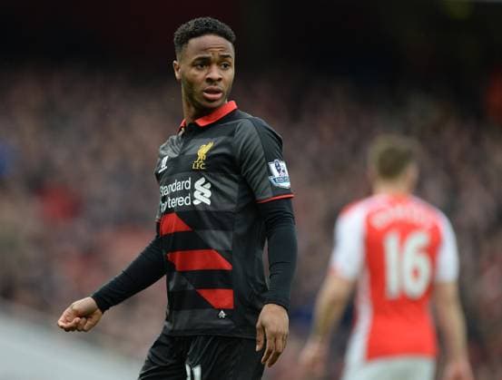 Mandatory Credit: Photo by Alex James Jmp Shutterstock (4610492at) Raheem Sterling of Liverpool Arsenal v Liverpool, Britain - 4 Apr 2015 EDITORIAL USE ONLY No use with unauthorised audio, video, data, fixture lists (outside the EU), club league logos or live services. Online in-match use limited to 45 images (+15 in extra time). No use to emulate moving images. No use in betting, games or single club league player publications services. Arsenal v Liverpool, Britain - 4 Apr 2015 EDITORIAL USE ONLY No use with unauthorised audio, video, data, fixture lists (outside the EU), club league logos or live services. Online in-match use limited to 45 images (+15 in extra time). No use to emulate moving images. No use in betting, games or Copyright: xAlexxJames Jmp Shutterstockx 4610492at
