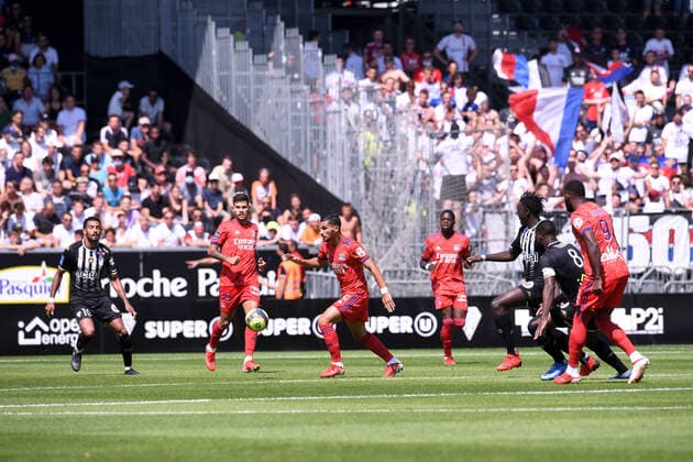 08 HOUSSEM AOUAR (OL) FOOTBALL : Angers vs Lyon - Ligue 1 Uber Eats - 15 08 2021 FEP Panoramic 