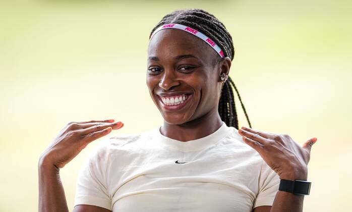 Mandatory Credit: Photo by Rob Prange Shutterstock (12293268au) Sloane Stephens of the United States talks to the media ahead of the 2021 Western & Southern Open WTA, Tennis Damen 1000 tennis tournament 2021 Western & Southern Open Day 2 - 15 Aug 2021 2021 Western & Southern Open Day 2 - 15 Aug 2021  Copyright: xRobxPrange Shutterstockx 12293268au