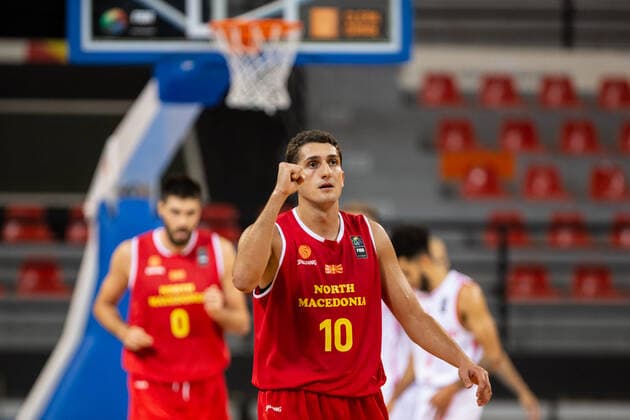 16 08 2021, Skoplje, Jane Sandanski Arena, World Cup European Pre Qualifiers Switzerland North Macedonia, 10 Adem Mekikj North Macedonia Skoplje Skoplje North Macedonia.  Copyright: xJustPictures.ch NikolaxKrsticx