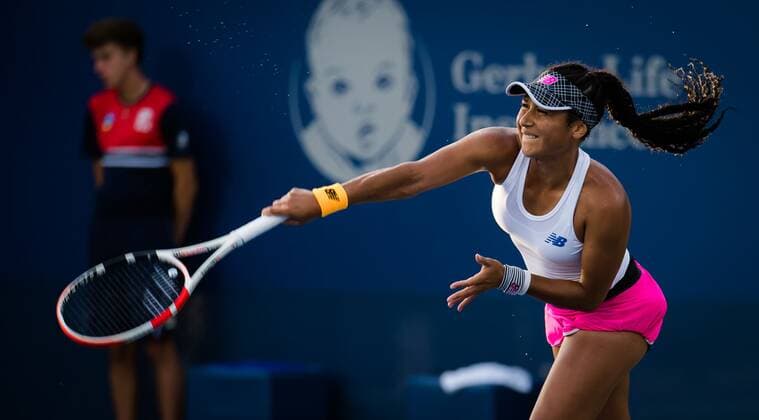 Mandatory Credit: Photo by Rob Prange Shutterstock (12294756du) Heather Watson of Great Britain in action during the first round of the 2021 Western & Southern Open WTA, Tennis Damen 1000 tennis tournament Western & Southern Open Day Three, Tennis, Cincinnati, USA, 16 Aug 2021 Western & Southern Open Day Three, Tennis, Cincinnati, USA, 16 Aug 2021  Copyright: xRobxPrange Shutterstockx 12294756du