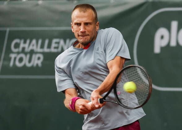 Lukas Klein SVK Tennis Sauerland Open2021 ATP Challenger Tour Luedenscheid Tennis Club Luedenscheid North Rhine Westphalia Germany 17 August 2021 Copyright: xJuergenxHasenkopfx