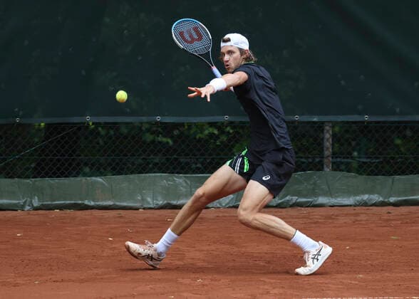 Nicolas Jarry Tennis Sauerland Open2021 ATP Challenger Tour Luedenscheid Tennis Verein Luedenscheid Nordrhein Westfalen Germany 17 August 2021 Copyright: xJuergenxHasenkopfx
