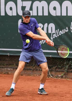Rudolf Molleker Tennis Sauerland Open2021 ATP Challenger Tour Luedenscheid Tennis Club Luedenscheid North Rhine Westphalia Germany 17 August 2021 Copyright: xJuergenxHasenkopfx