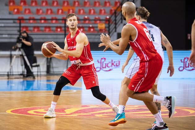 Basketball, World Cup Qualifier, Slovakia - Switzerland