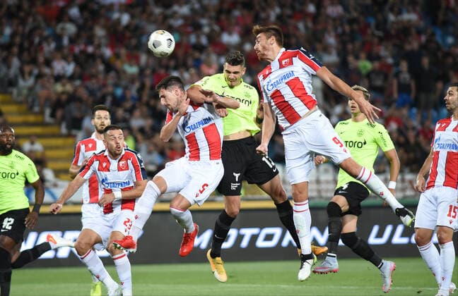 Football, EL qualifying, Red Star Belgrade - CFR Cluj