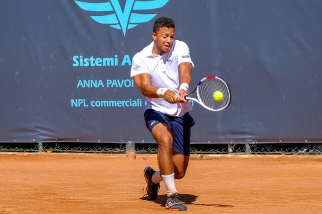 Jay Clarke (Great Britain) during ATP80 Challenger - Verona - Tuesday, Tennis Internationals in Verona, Italy, August 17 2021  Copyright: xRobertoxTommasinix xIPAx xx 0