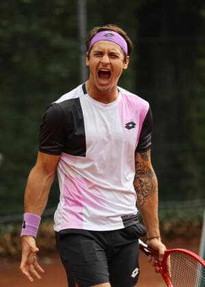 Camilo Ugo Carabelli cheers after the victory, jubilation, joy, emotion,tattoo, Copyright: xJuergenxHasenkopfx