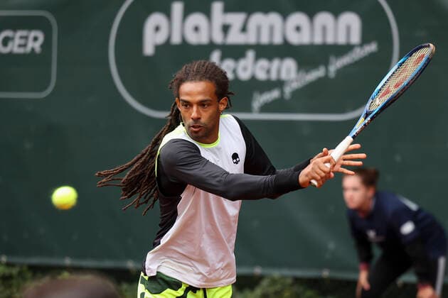 Dustin Brown Hazem Naw, Mens Doubles Tennis Sauerland Open2021 ATP Challenger Tour Luedenscheid Tennis Verein Luedenscheid Nordrhein Westfalen Germany 18 August 2021 Copyright: xJuergenxHasenkopfx