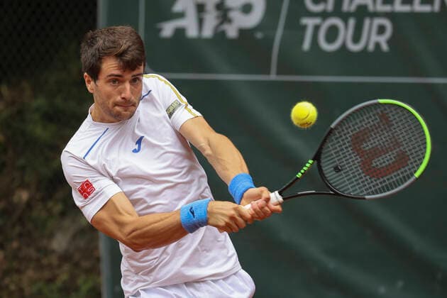 Pedro Martinez Tennis Sauerland Open2021 ATP Challenger Tour Luedenscheid Tennis Verein Luedenscheid Nordrhein Westfalen Germany 18 August 2021 Copyright: xJuergenxHasenkopfx
