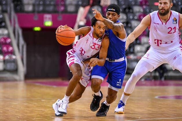 Test match, Telekom Baskets Bonn vs RheinStars Cologne, 18 08 2021 Parker Jackson Cartwright Telekom Baskets Bonn, 33 , Test match, Telekom Baskets Bonn vs RheinStars Cologne on 18 08 2021 at Telekom Dome Bonn, Bonn North Rhine Westphalia. Copyright: xBEAUTIFULxSPORTS Mueller-Laschetx