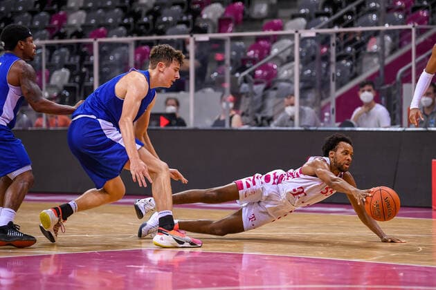 Test match, Telekom Baskets Bonn vs RheinStars Cologne, 18 08 2021 Parker Jackson Cartwright Telekom Baskets Bonn, 33 , Test match, Telekom Baskets Bonn vs RheinStars Cologne on 18 08 2021 at Telekom Dome Bonn, Bonn North Rhine Westphalia. Copyright: xBEAUTIFULxSPORTS Mueller-Laschetx
