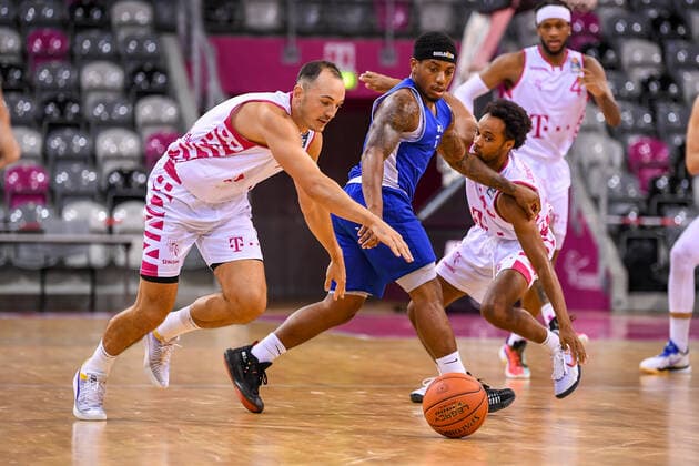 Test match, Telekom Baskets Bonn vs RheinStars Cologne, 18 08 2021 Karsten Tadda Telekom Baskets Bonn, 9 , Test match, Telekom Baskets Bonn vs RheinStars Cologne on 18 08 2021 at Telekom Dome Bonn, Bonn North Rhine-Westphalia Copyright: xBEAUTIFULxSPORTS Mueller-Laschetx
